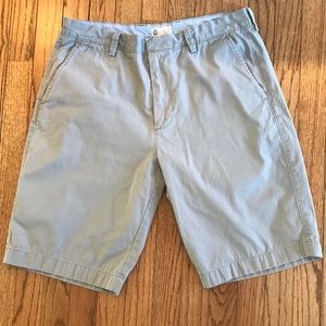 J. Crew Light Blue Flat Front Men Shorts